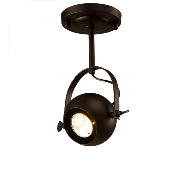 

Vintage Ceiling Lights LED Spot Ceiling Lamp Retro loft cloth shop light for kitchen living room Luminaria light fixtures