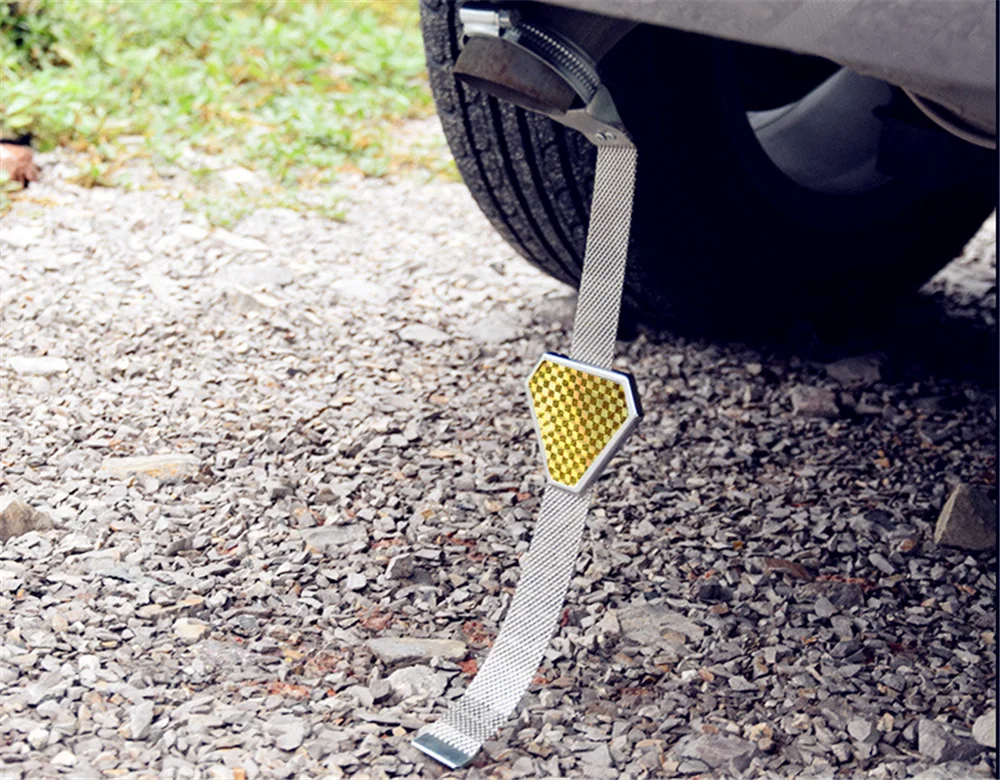 Автомобиль внедорожник статическое устранение лента светоотражающий пояс