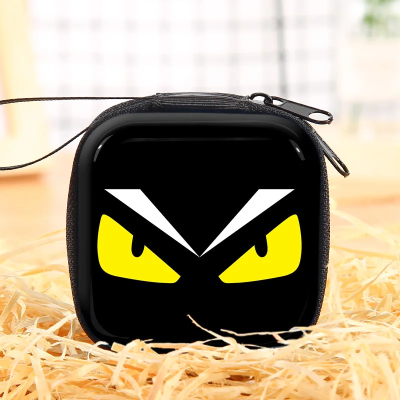 Аниме мультфильм Тоторо мини наушники сумка портативный u-диск TF карта USB кабель Органайзер портмоне - Цвет: see chart