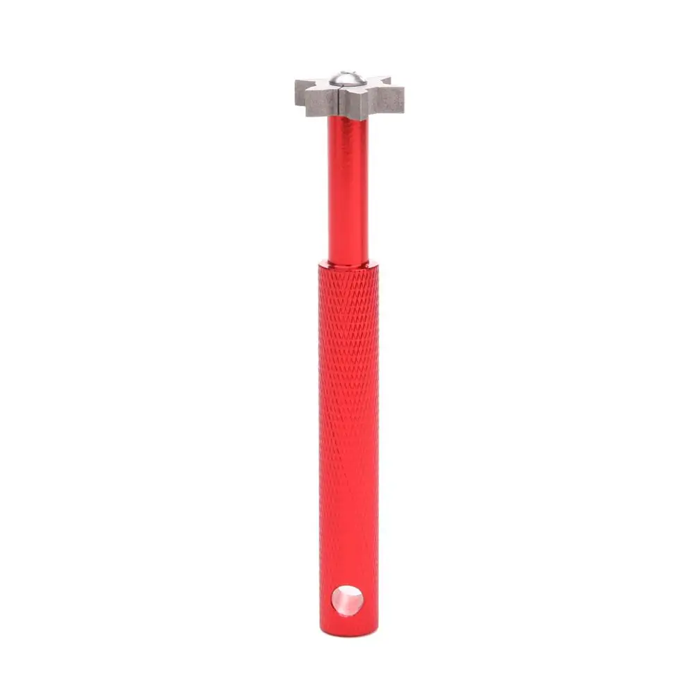 Инструмент для заточки канавок для клюшек для гольфа, точилка для клюшек, крепкий клиновидный сплав, аксессуары для гольфа - Цвет: Red