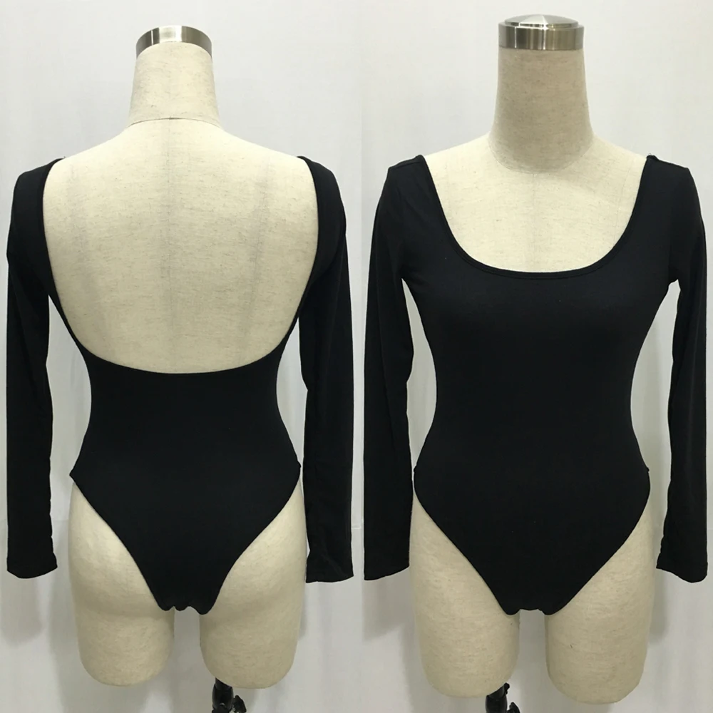 Женский Облегающий комбинезон с длинным рукавом|enteritos mujer|bodycon jumpsuit romperjumpsuits rompers
