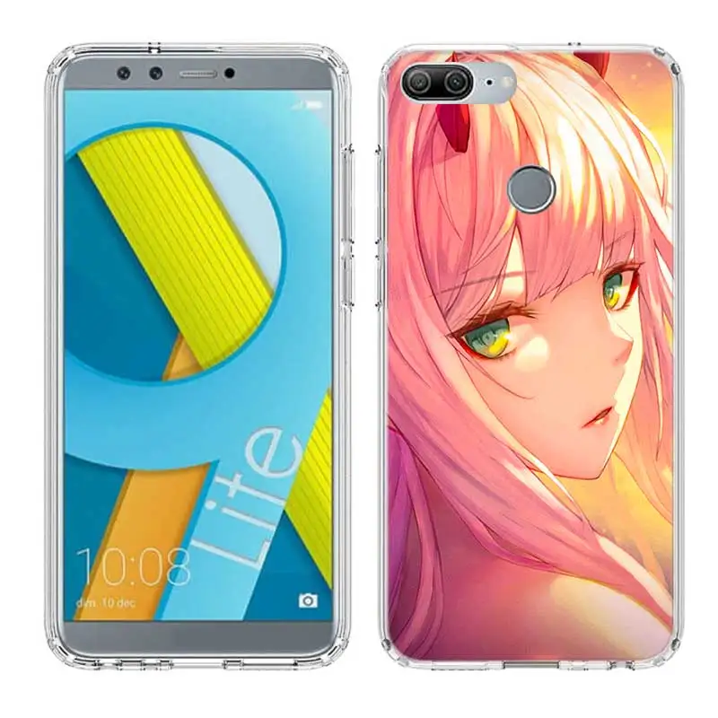 Силиконовый чехол для телефона Darling in the Franxx Zero Two Huawei Honor 20 Pro 10 9 lite 8X 8A 20i 8C 8S V20 Y5 Y6 Y7