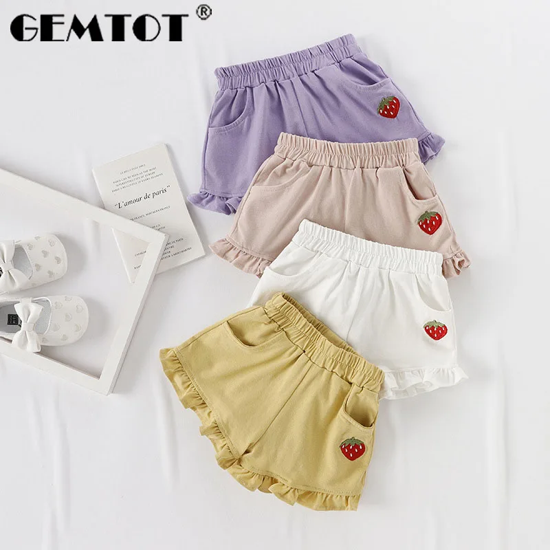 GEMTOT/Детские шорты коллекция 2019 года новые летние хлопковые для девочек Детские