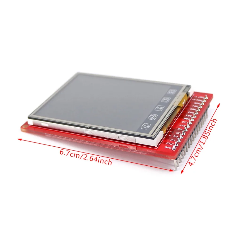 2 &quotTFT LCD сенсорный экран Breakout Board модуль с сенсорной ручкой для Arduino|module for arduino|module