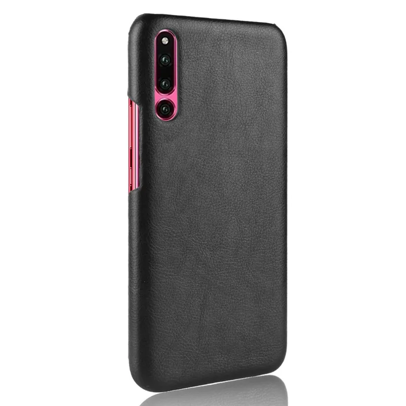 For Huawei P30 phone Case Luxury Litchi Striae Hard PU Leather Shockproof Back Cover P 30 protective case bag |