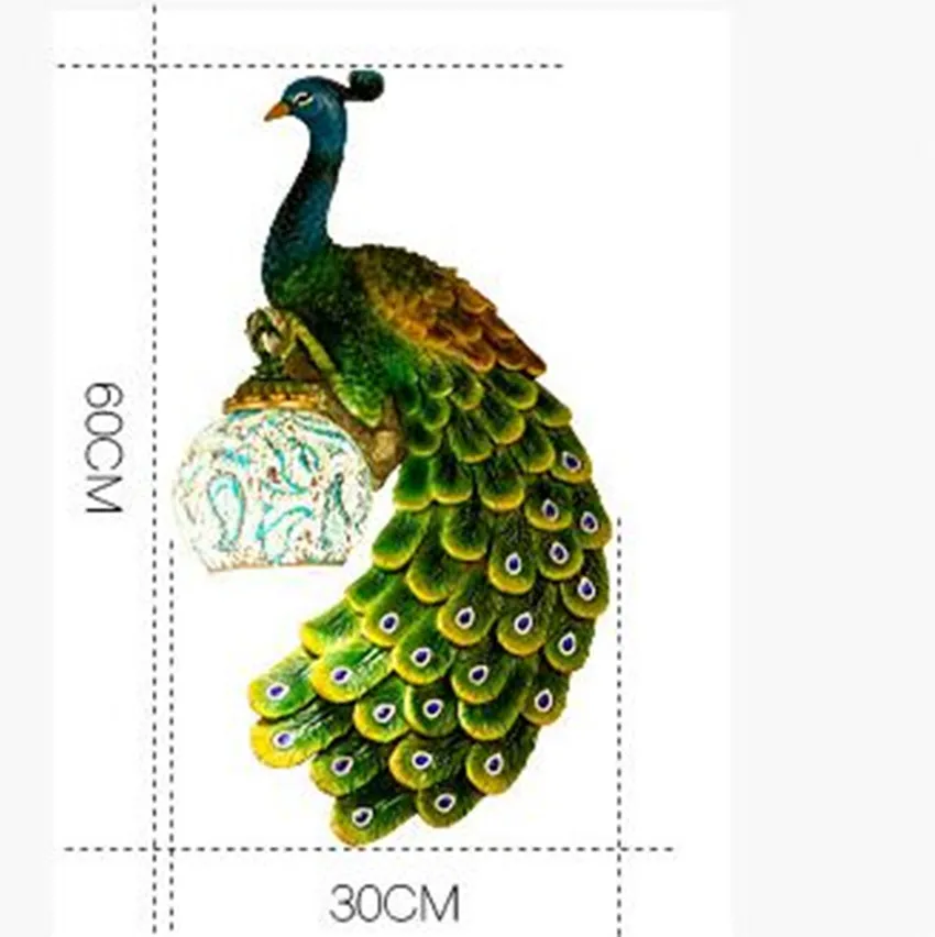 Европейский стиль гостиная ТВ фонарь настенный с задним освещением прохода