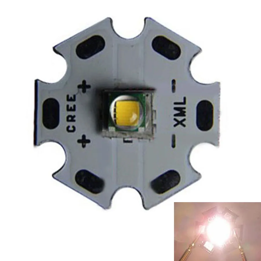 Оригинальный CREE 10 Вт XML XM L T6 / L2 XPE R3 3 Вт/XRE Q5 Вт/XTE R5 5 Вт/XPG2 Вт/Теплый Холодный белый