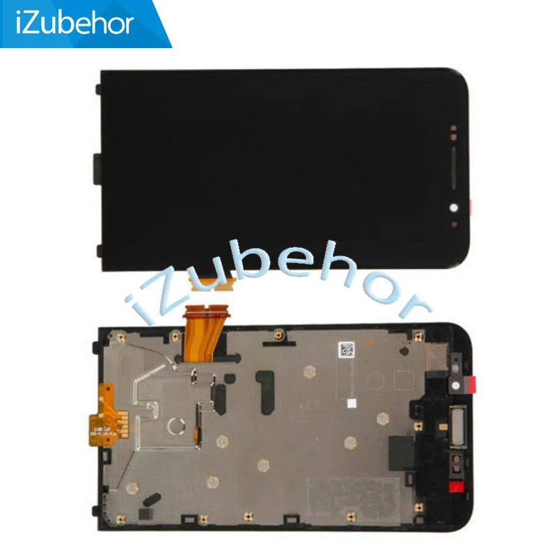 100% гарантия черный и белый ЖК-дисплей с сенсорным экраном дигитайзер + рамка в