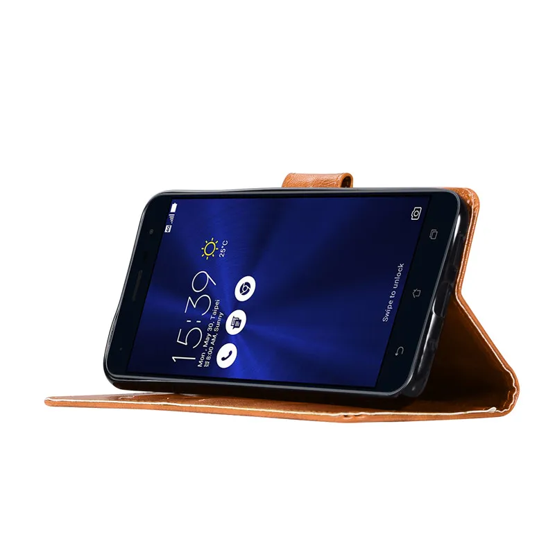 Для Asus Zenfone 3 ZE520KL чехол 5 2 для телефона из искусственной кожи ZE 520KL Z017D Z017DA с