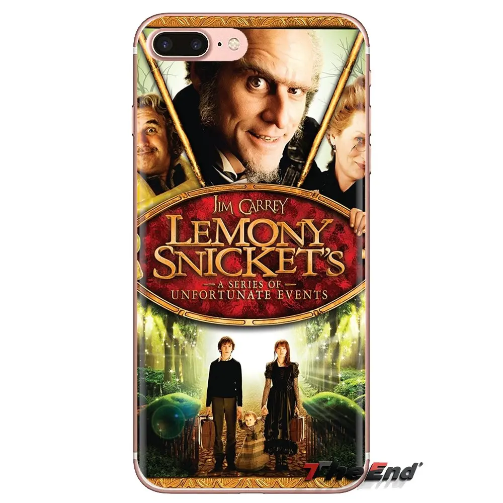 A Series of Unfortunate Event Season For iPod Touch Apple iPhone 4 4S 5 5S SE 5C 6 6S 7 8 X XR XS Plus MAX Silicone Housing Case |