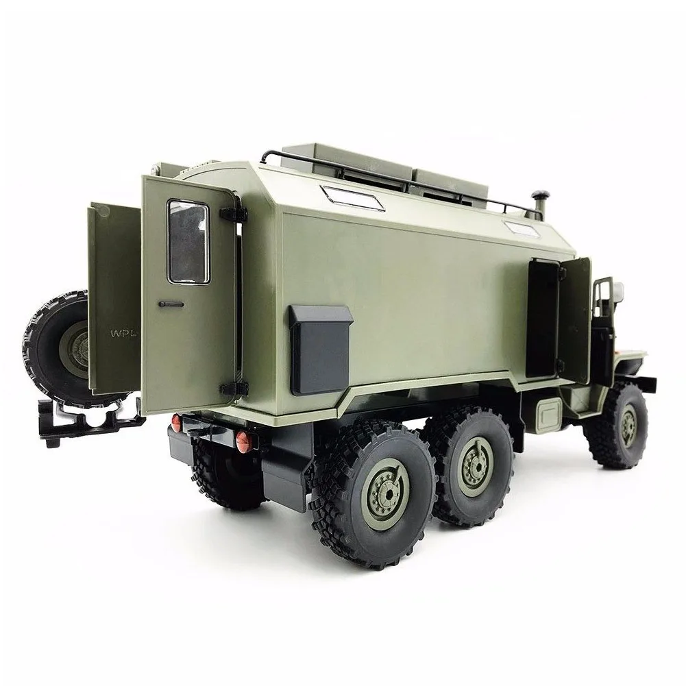 WPL B36 Урал 1/16 2,4G 6WD RC автомобиль военный грузовик Рок Гусеничный командный Коммуникационный автомобиль RTR игрушка авто армейские грузовики
