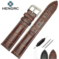 watchbands 100 genuine leather men watch strap band fashion women soft bracelet 18mm 19mm 20mm 21mm 22mm 24mm belt accessories