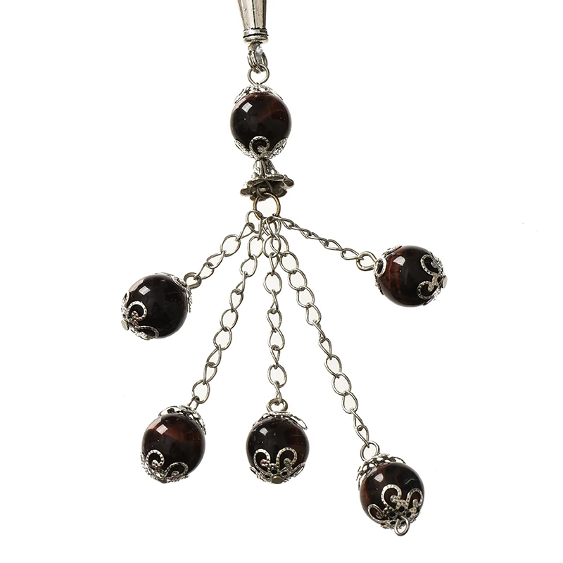 Dark Red Prayer Beads 10mm Tiger Eyes Stone Making Diy Rosary jewelry Bracelets 14inch For Unisex Gifts F019 | Украшения и