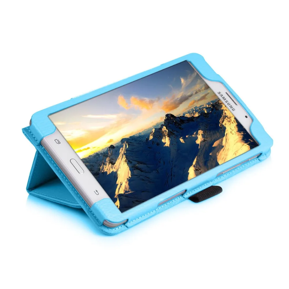 Складной флип чехол Folio из искусственной кожи для Funda Samsung Galaxy Tab A 6 A6 7 0 2016 T280 SM T280N