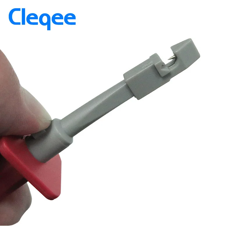 Клипса Аллигатор Cleqee P5006 комплект из 2 зажимов для проверки изоляции пирсинга
