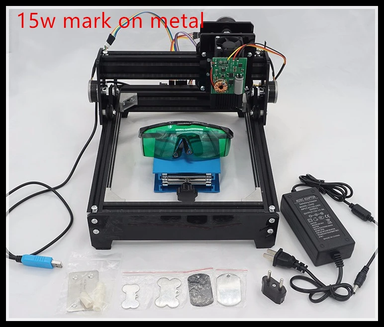 Гравировальный аппарат для металла импульсный 15 Вт Лазерный кВт лазерный