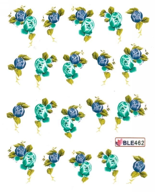 11 упак./лот водная наклейка для ногтей|water decals|lot water decalnail sticker flower |