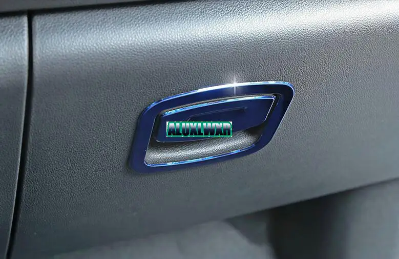 Подходит для Renault Koleos samsung QM6 автомобильное внутреннее покрытие: нержавеющая сталь коробка для хранения со-приводом ручка переключателя отделка крышки отделка 2 шт