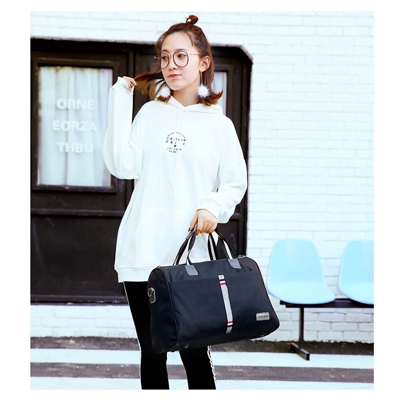 WOBAG, мужская деловая дорожная сумка, портативные сумки через плечо, женские водонепроницаемые дорожные сумки, большая Вместительная дорожная сумка-тоут