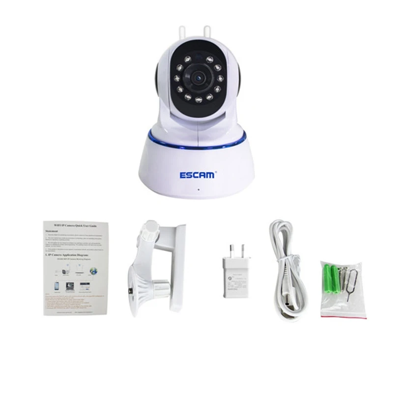 Escam qf003 HD 1080 P Высокое разрешение мини видеокамера Камера двухстороннее аудио Micro SD