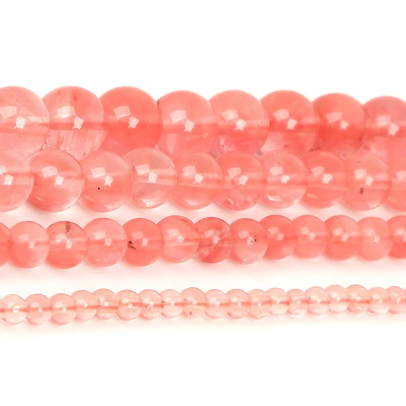 NiceBeads 4 мм 6 8 10 натуральные синие/красные/розовые/Искусственные бусины выберите