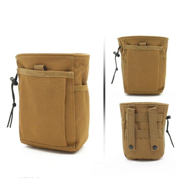 Желтый цвет Molle система охотничья тактическая сумка для поддонов рециркулирующая поясная сумка мешки для патронов страйкбол военные аксессуары сумка - Цвет: Желтый цвет