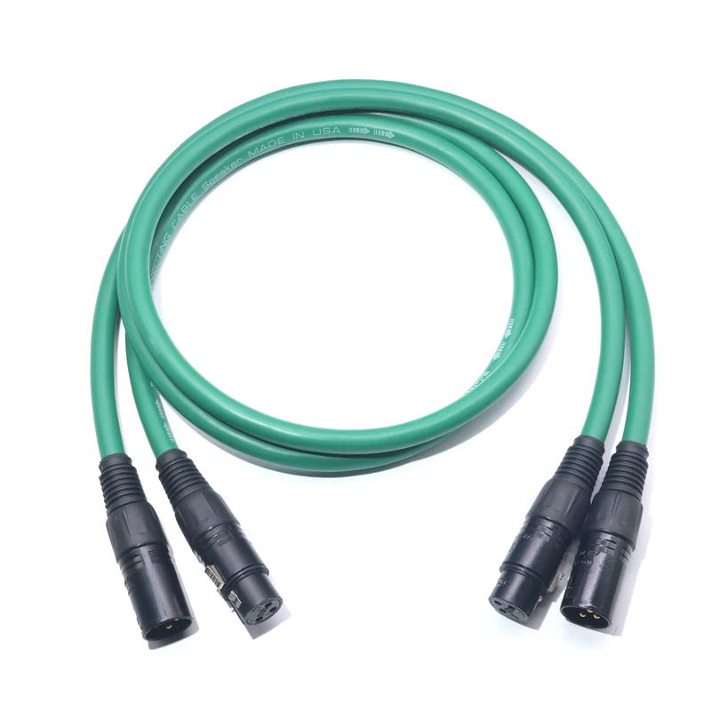 

Copper-silver alloy HIFI Balance Line XLR , male-to-female, audio signal line Console Speaker Microphone Audio cable 1pair