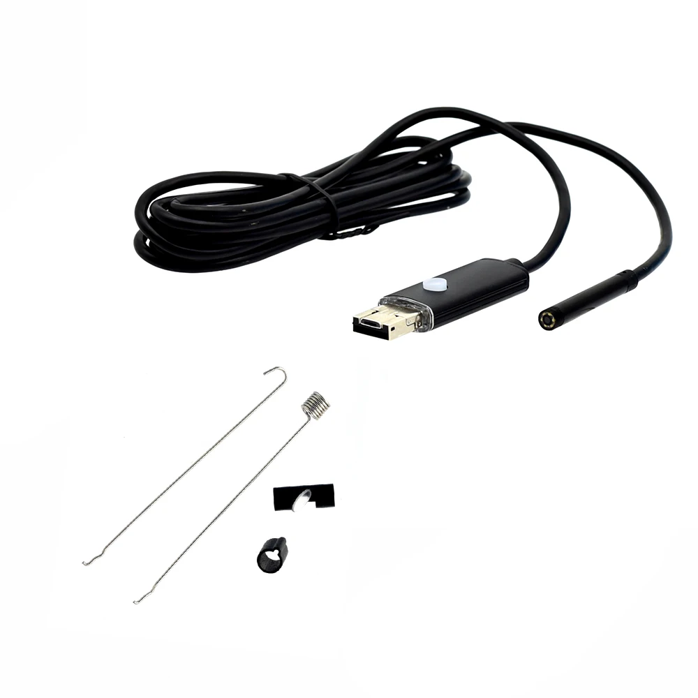 Wistino 5 мм Мини эндоскоп для смартфонов камера Android USB кабель трубы