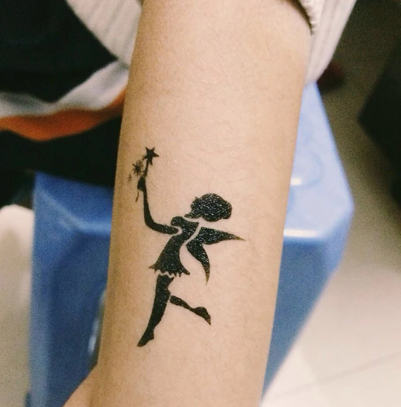 OPHIR 10x трафареты для аэрографии цветок и бабочка серии тела краски Временной