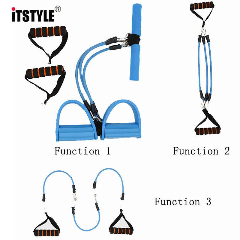 ITSTYLE 3 функциональное оборудование для фитнеса три трубки педаль съемник