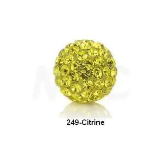 Скидка! Бесплатная доставка! 10 мм 80 шт./лот Micro Pave CZ Диско лучшие шарики для