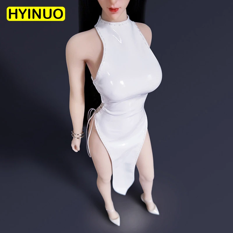 

1/6 Scale Female Dress Sexy Cheongsam Women Clothing Model Accessories Clothes Clothing Set For 12" Female Figure Body Doll
