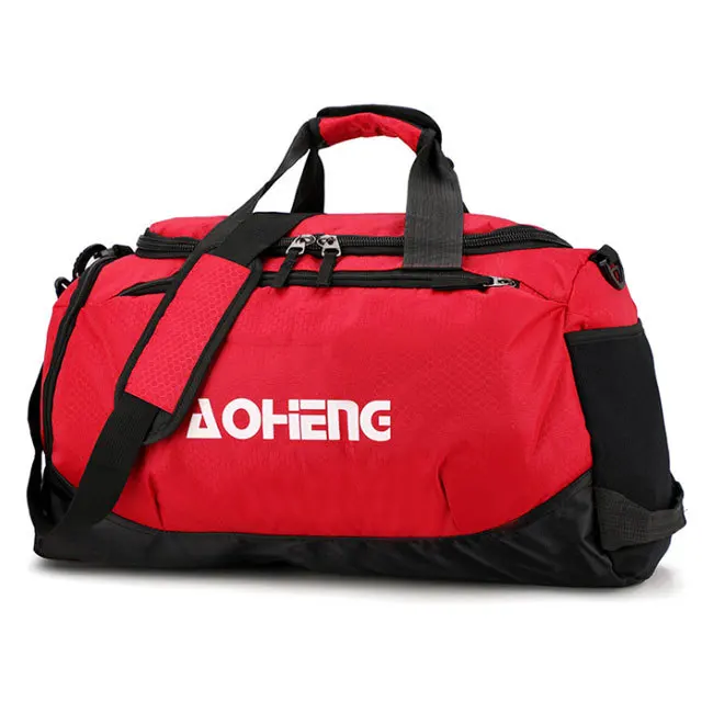 Дорожная Спортивная Сумка, чемодан для мужчин и женщин, багаж, сумки через плечо, высокое качество, повседневная сумка на плечо для выходных, для улицы, спортивная сумка, большая - Цвет: Red