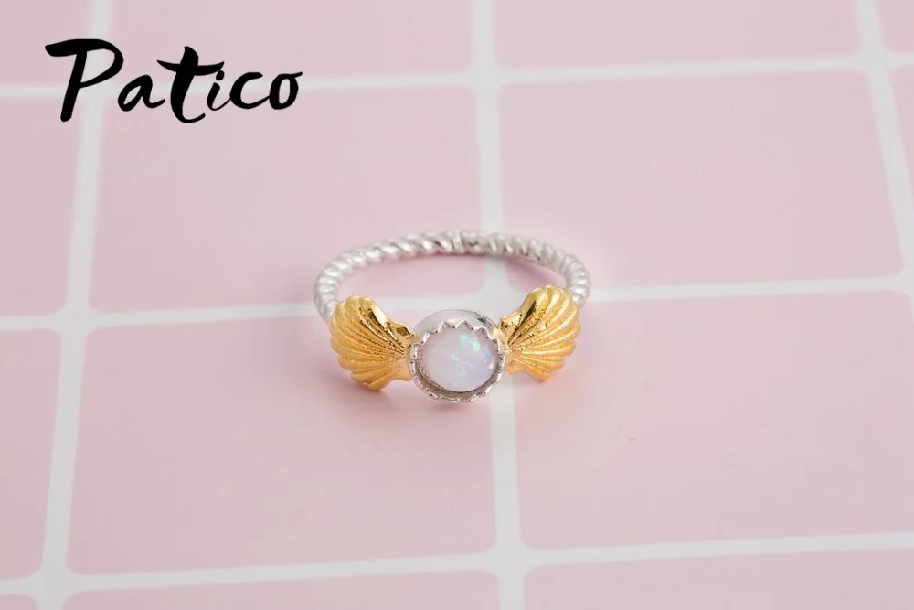 Пляжные кольца с опалом Behemia для женщин экспресс-доставка Али оптовая продажа 925