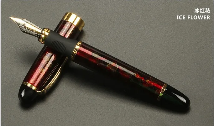 Jinhao X450 классический толстый корпус 1,0 мм изгиб перо каллиграфия ручка Высокое качество Металл перьевая ручка Роскошные чернила подарочные ручки для письма