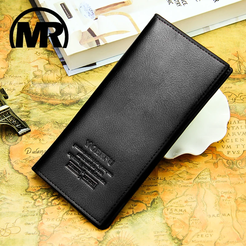 MARKROYAL, новинка, мужские длинные кошельки из искусственной кожи, брендовая мужская сумка для монет, ID держатель для карт, кошелек, мужская сумка для денег,, модный мужской роскошный клатч
