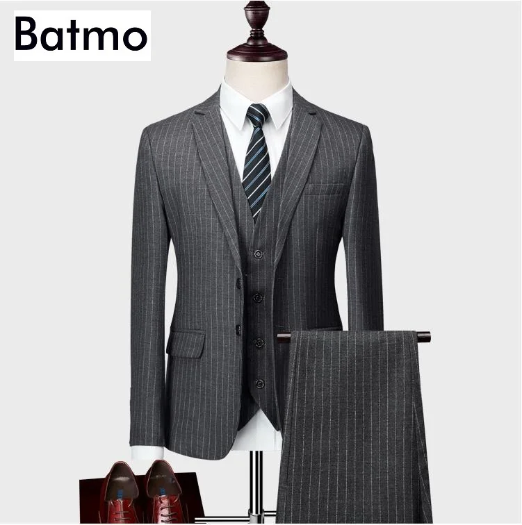 Batmo 2021 Новое поступление высококачественные полосатые повседневные мужские
