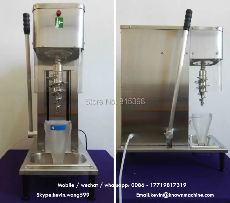 Машина для растушевки мороженого новый дизайн 2018 бесплатная доставка|frozen yogurt|fruit