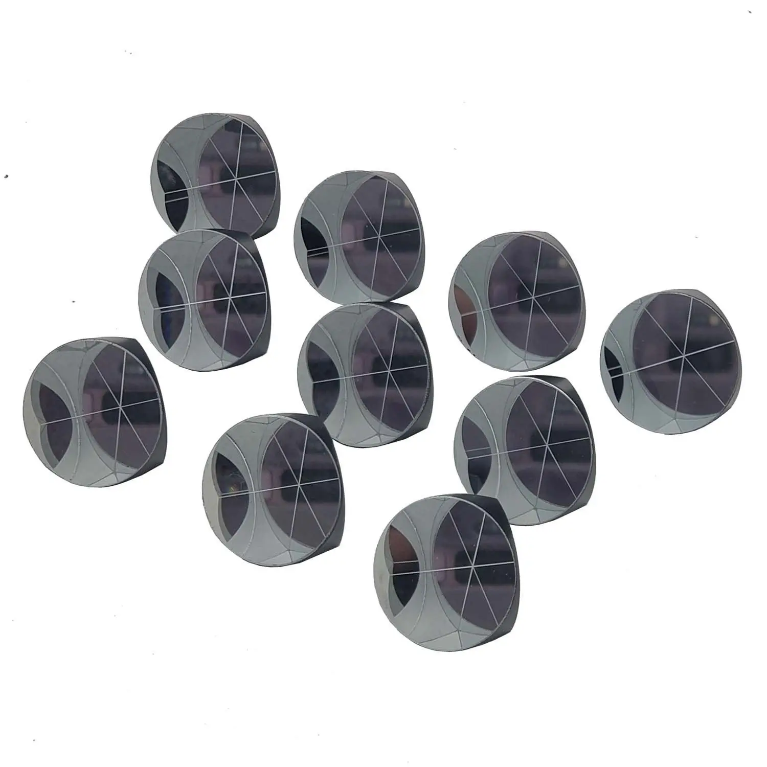 

10 шт., ретроотражатель с серебряным покрытием, 1 дюйм, 25,4 мм