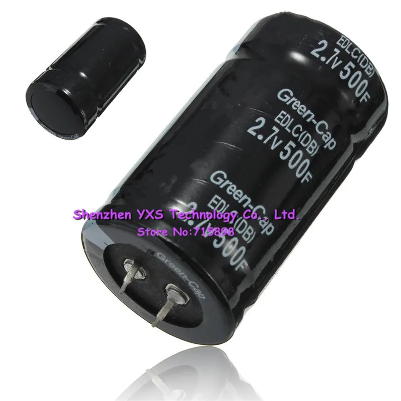 Супер фарах конденсатор 2 7 V 500F 35X60|capacitor 2.7v|capacitor 2.7v 500fcapacitor 500f |