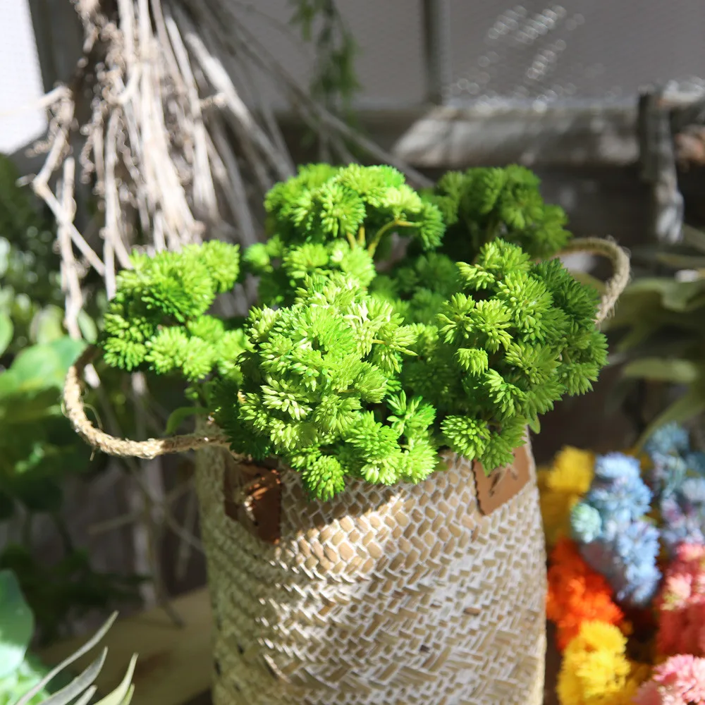 Искусственные шелковые искусственные цветы растения фруктовые свадебный букет