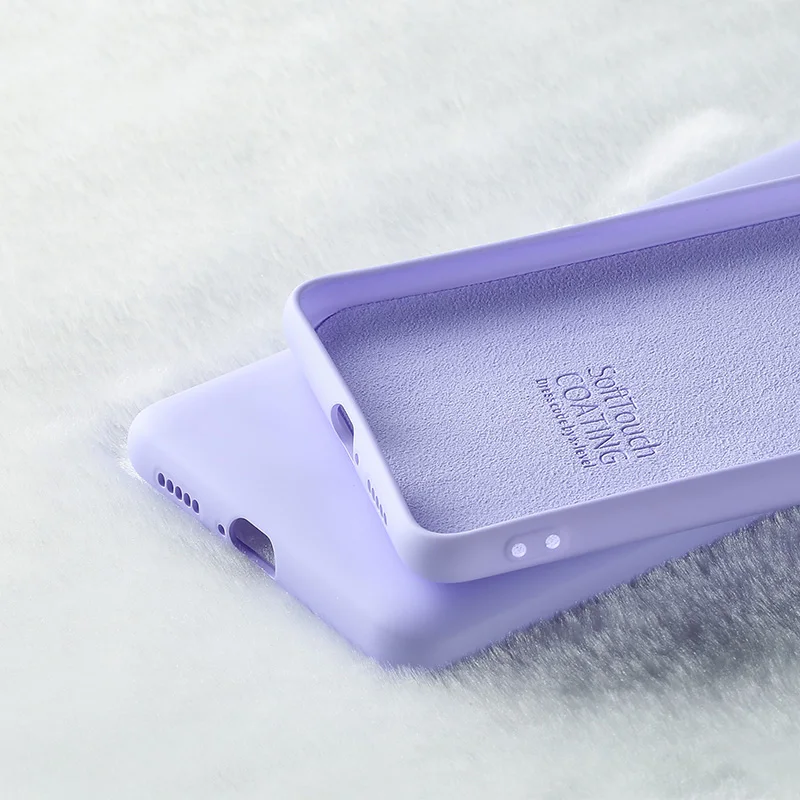 Lilac X-Level жидкий силиконовый чехол для Xiao mi Red mi K20 чехол Мягкая сенсорная Противоударная задняя крышка для телефона для Xiaomi mi 9T 9T Pro Чехол - Цвет: Lilac