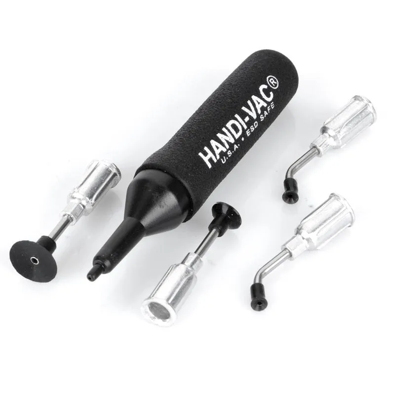 Вакуумная Ручка с 4 всасывающими головками инструмент для сбора микросхем SMD