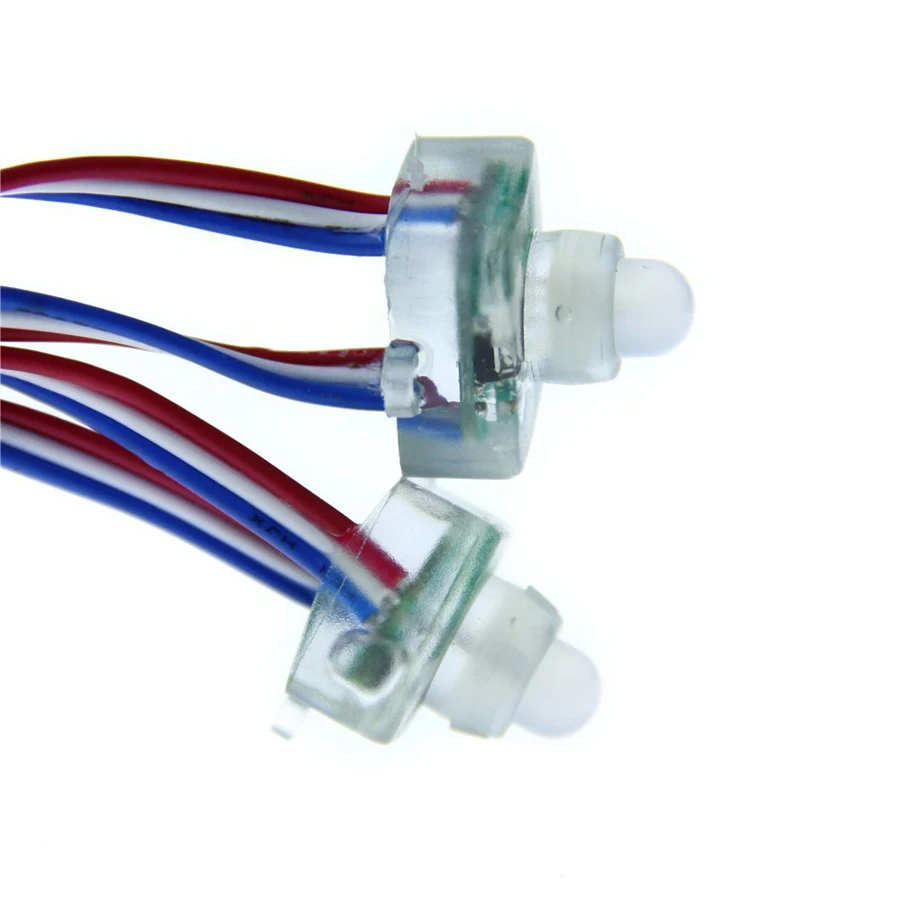 Пиксельная светодиодная гирсветильник WS2811 меняющая цвет 5 в постоянного тока IP68