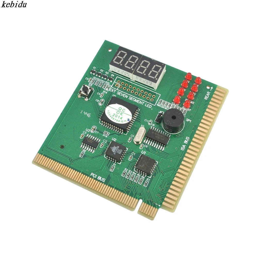 Kebidu 4 значный ЖК дисплей ПК PCI диагностическая карта анализатор материнской платы