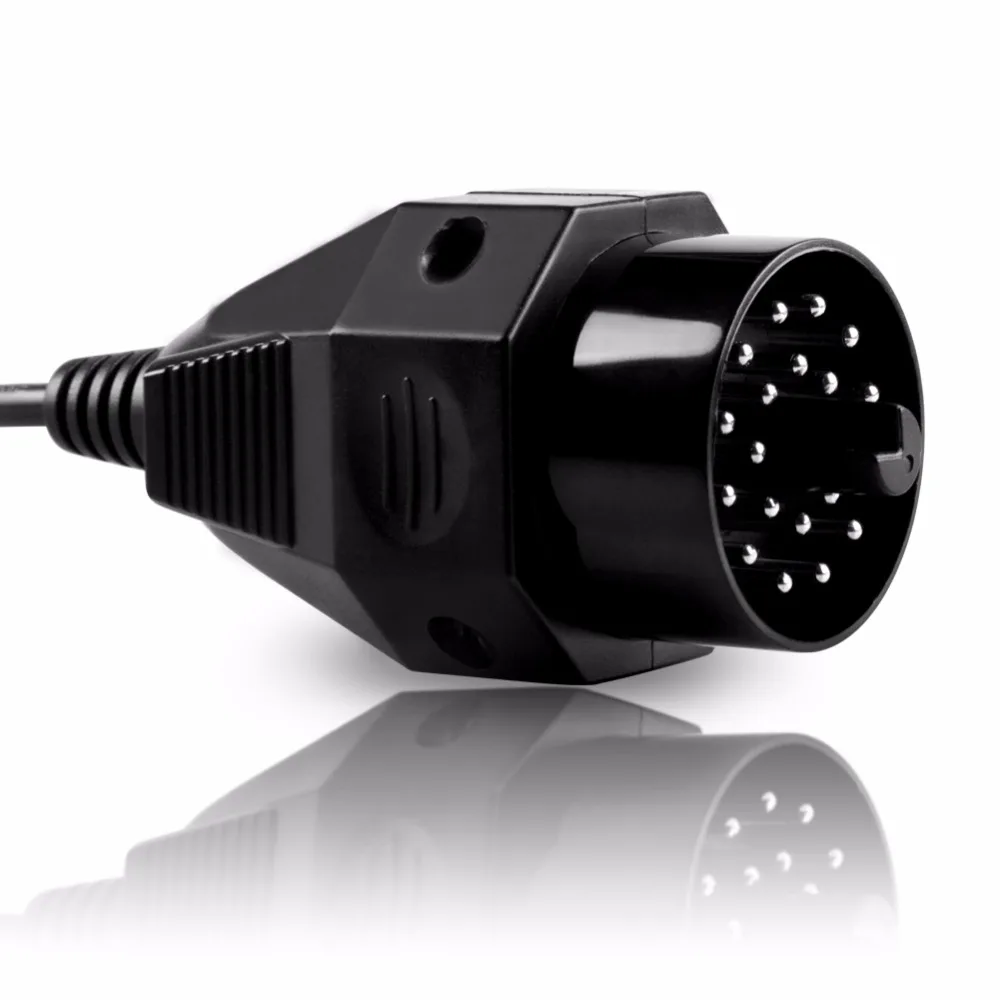 5 шт. OBD II адаптер для BMW 20 контактный разъем 2 16 pin гнездовой e36 e39 X5 Z3 20pin