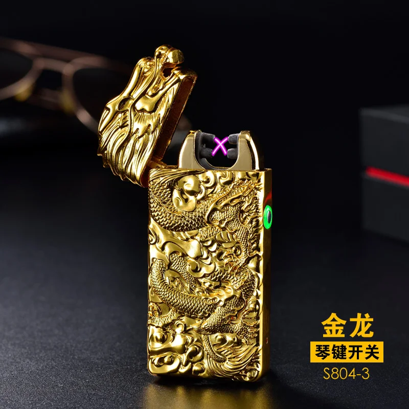 S804 3 Горячая продажа китайский Dargon тиснение формы беспламенного двойной дуги USB