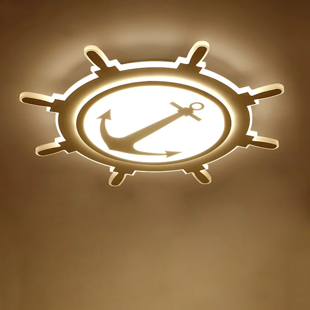 Светодиодный потолочный светильник Панель Свет Современные лодки щит зал