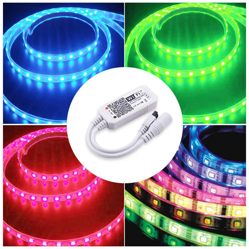 Беспроводной смарт контроллер WiFi с дистанционным управлением 24 клавиши для