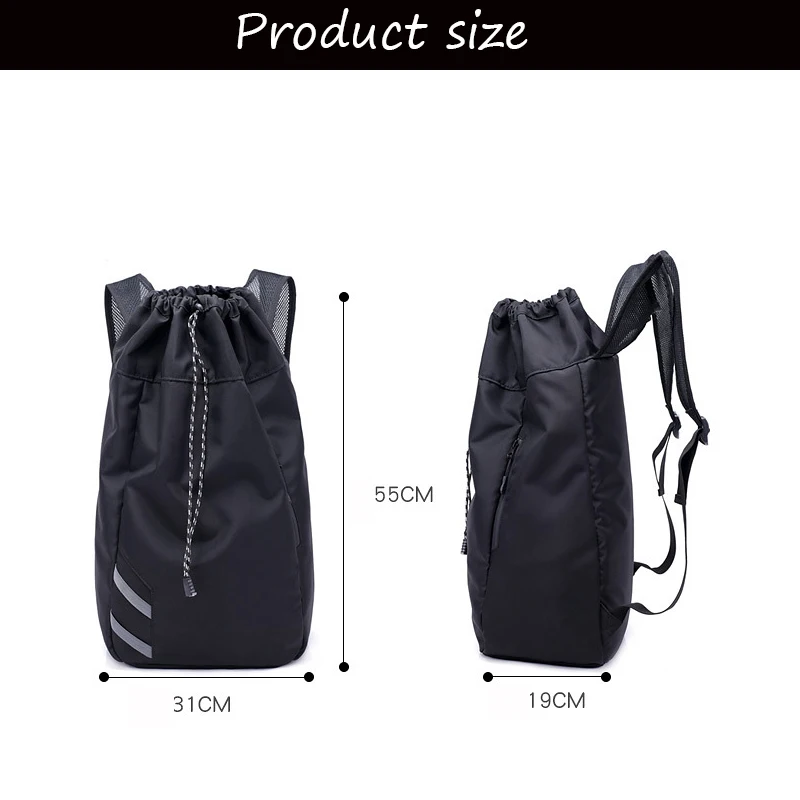 

Men backpack functional sports basketball bag with removable waterproof backpack leisure travel bags for Teenage Drawstring c67
